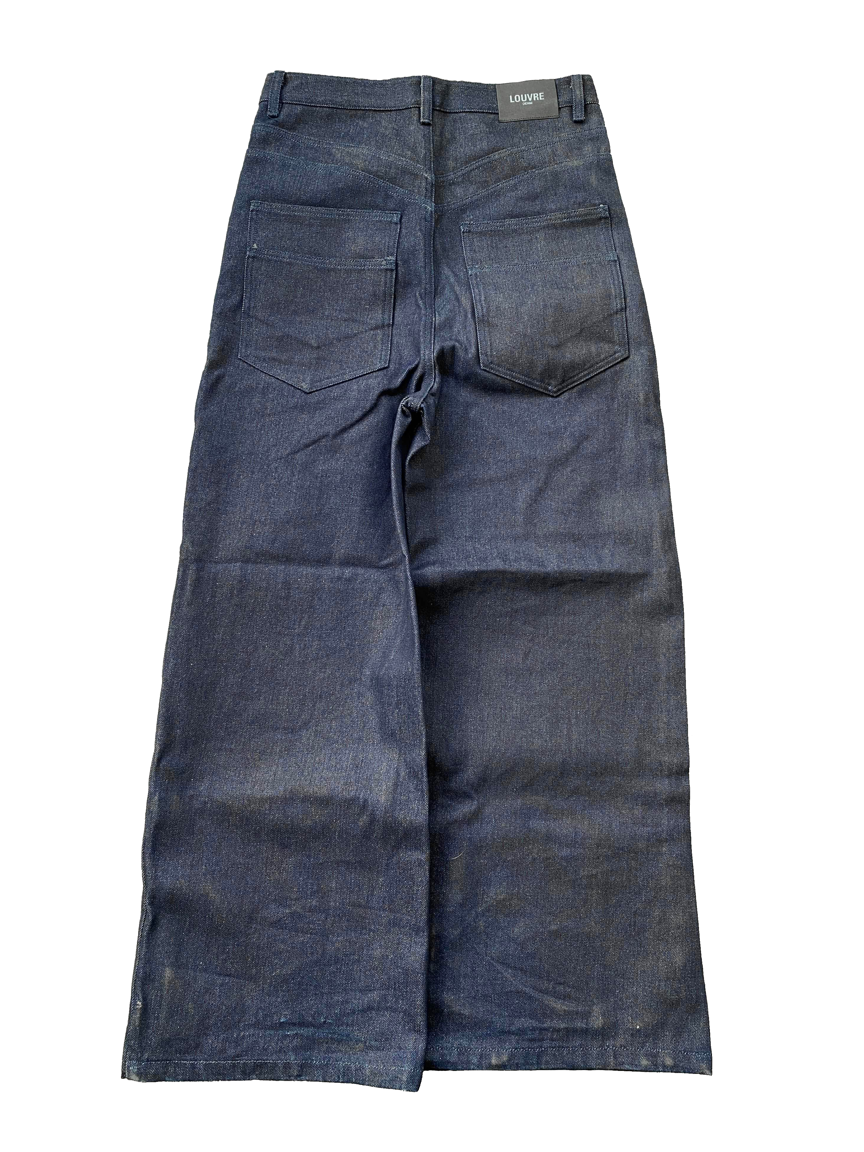 DOUBLE POCKET BAGGY RAW DENIM
